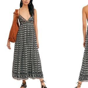 Free People Good vibes Sleeveless midi dress